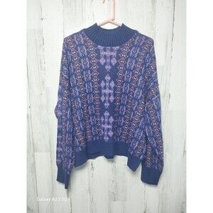 Lane Bryant Multicolor Knit Sweater Women’s Size 22-24